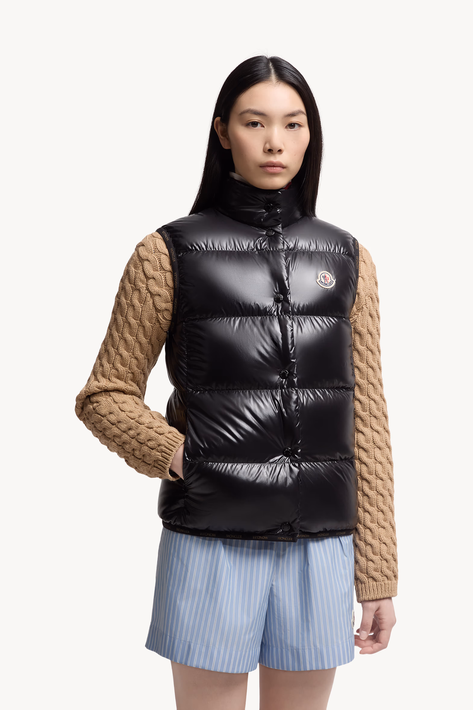 Doudoune sans manches Badia Femmes Noir Moncler 3